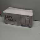 Mid Century Modern Table Lamp White Glass Shade Nightstand Lamp Small Gold Table Lamp for Bedside Bedroom Living Room Office