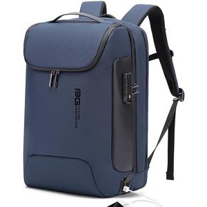 BANGE Mens Business Backpack for Work, Computer Backpacks for Laptops for 17.3 Inch, Men's Backpack with Lock Anti Theft, Backpack for Traveling with USB charging Port