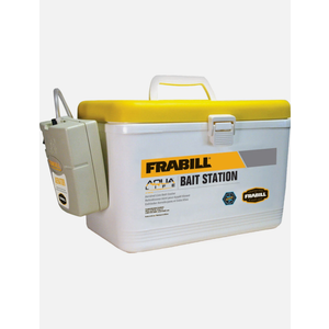Frabill Bait Box w/Aerator - 8 Quart 14042 UPC 082271140425