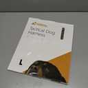 Auroth Tactical Dog Harness for Large Dogs No Pull Adjustable Pet Harness Reflective K9 Working Training Easy Control Pet Vest Military Service Dog Harnesses Army Yellow, L