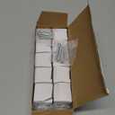 NORTHERN BROTHERS 10 Pack 30mm Crystal Cabinet Knobs, Diamond Glass Drawer Knobs with 3 Screw Sizes, for Dresser, Kitchen & Bathroom, Pink