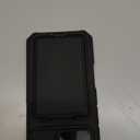 SSLOTSCASE for iPhone 16 Pro Case with Card Holder & Kickstand & Slide Camera Lens Cover, Silicone Edge Rugged Shockproof Protective Phone Case Cover for iPhone 16 Pro 6.3'' 2024, Black