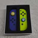 Switch Controller,Replacement for Switch OLED Lite,Wireless Remote with Dual Vibration,Motion Control,Screenshot,6-Axis Gyro,Wake-Up,Anti-Slip grip Joystick,Left Right Gamepad,No NFC,(Blue and Yellow)