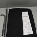 Seat Sack 17" Large Chair Storage Pocket, Black - Perfect Over the Chair Pocket Organizer for Classroom Chairs and Desks, Durable and Spacious