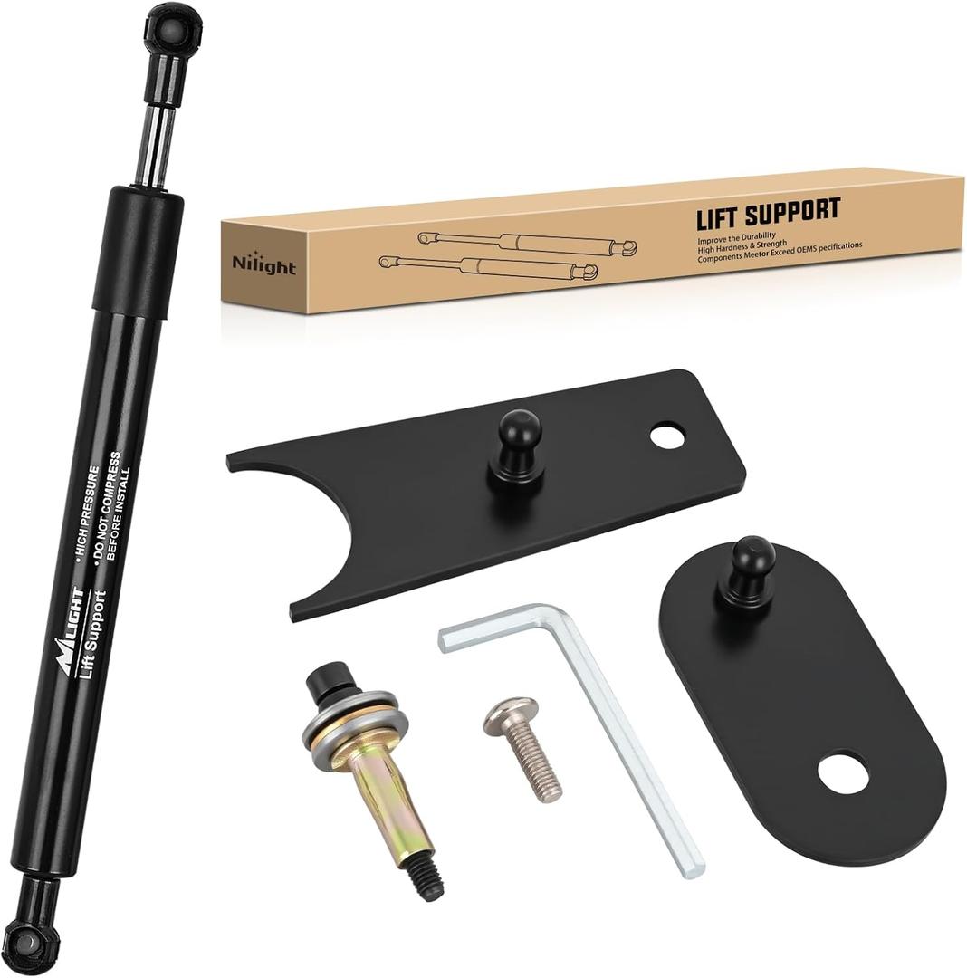 Nilight Pickup Tailgate Assist Shock for 07-19 Silverado & Sierra, Truck Tail Gate Lift Assist Tailgate Shock Damper for Chevy Silverado GMC Sierra 1500 & 2500 3500 HD 2007-2015 2016 2017 2018 2019