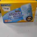 60 Count Electrostatic Duster Refills Compatible with Swiffer Duster, Multi-Surface Dusting Refills, Microfibre Dusters for Cleaning, Unscented