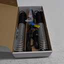 2 Pack 1FT Fat Whip Lights, LED Whip Lights with App & Remote Control, Spiral RGB Chasing Lighted Antenna Whips with Rocker Switch, Music Whip Light for SXS UTV ATV RZRCan-Am X3 Off-Road