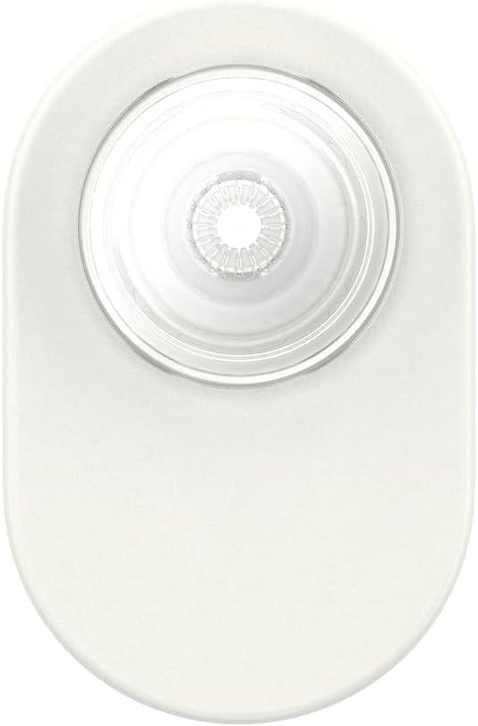 PopSockets PopGrip for MagSafe, Magnetic Phone Grip & Stand, Swappable Top, Secure Grip for iPhone MagSafe Cases, Kickstand for Hands-Free Viewing, Wireless Charging Compatible - Clear
