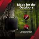 Dakota Alert Driveway Alarm System -DUAL-4k Plus Bundle - DAPT-4000 Driveway Alarm & RE-4K Plus Receiver, Directional Vehicle Sensor, Driveway Alarms Wireless Outdoor Weatherproof, 1-Mile-Long Range