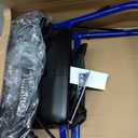 Drive Medical R728BL Foldable Rollator Walker with Seat, Blue