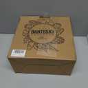 Complete Sourdough Starter Kit, Banneton Bread Proofing Basket with Glass Sourdough Starter Jar, Sourdough Bread Baking Supplies, 9'' Round Bread Proofing Basket, for Bread Making Baking Fermentation