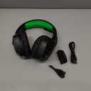 BINNUNE Wireless Gaming Headset for Xbox Series X/S, Xbox One, PS5, 120H Ultra-Long Battery, Bluetooth 5.3 Gaming Headphones with Noise-Canceling Mic, Comfortable Over-Ear Headphones, Green
