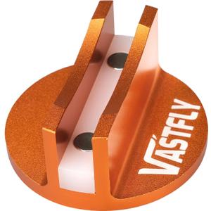 Pinch Weld Jack Pad, Universal Magnetic Jacking Puck for Frame Rail, Car SUV Truck Pickup Sedan MPV Wagon Oil Change Tire Repair Must Haves (Orange)