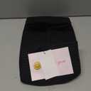 Woven Cotton Rope Storage Basket with Handles for Organizing Shelves Closet Small Cat Dog Pet Toy Basket Box Bin Decorative Rectangle Baby Nursery baskets Gift Baskets Empty Black