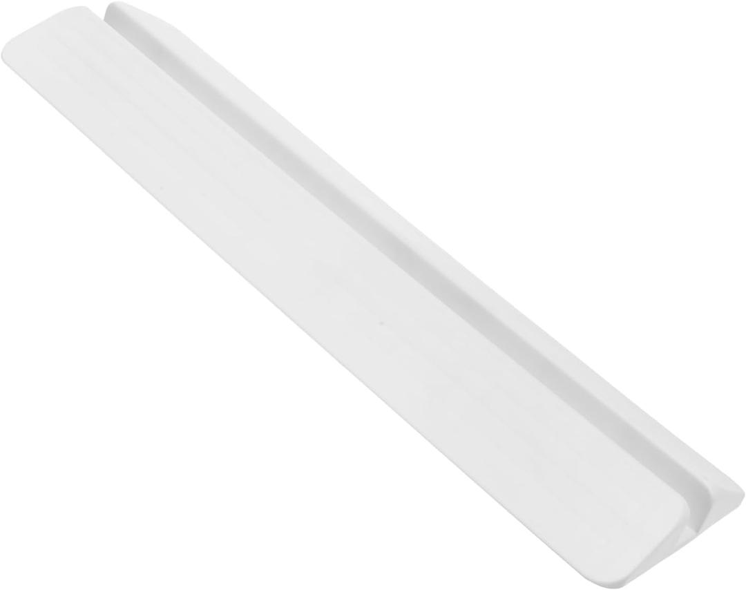 Totority Anti-Kick Pedal Safety Door Fixator Gate Fixator Guardrail Fixator Indoor Cat Door Appendix Accessories Baby Pet Door Plastic White, 45.5x13cm