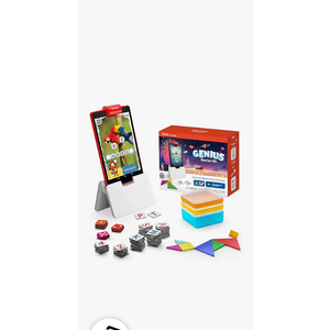 Osmo  Genius Starter Kit for Fire Tablet5 Educational Learning GamesAges 610Spelling, Math & CreativitySTEM Toy GiftsBoy & GirlAges 6 7 8 9 10(Osmo Fire Tablet Base Included Exclusive)