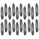 BESTOYARD Practical Hanger Sponge Covers 13.78 Inch Anti-Skid Protective Hanger Covers for Clothes Easy to Install Foam Sleeves for Home and Retail Garment Storage