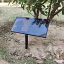 JFHEDY Grave Marker Stand for 23.8"x 11.9" Stones, Memorial Stones for Loved One (23.8“ x 11.9“)