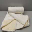 Velvet Couch Cover, Washable Sectional Sofa Cover, Anti Slip Sofa Slipcovers for 3 Cushion Couch Sofa L Shaped Recliner, Furniture Protector Covers for Pets Kids(White, Only 1 PCS)