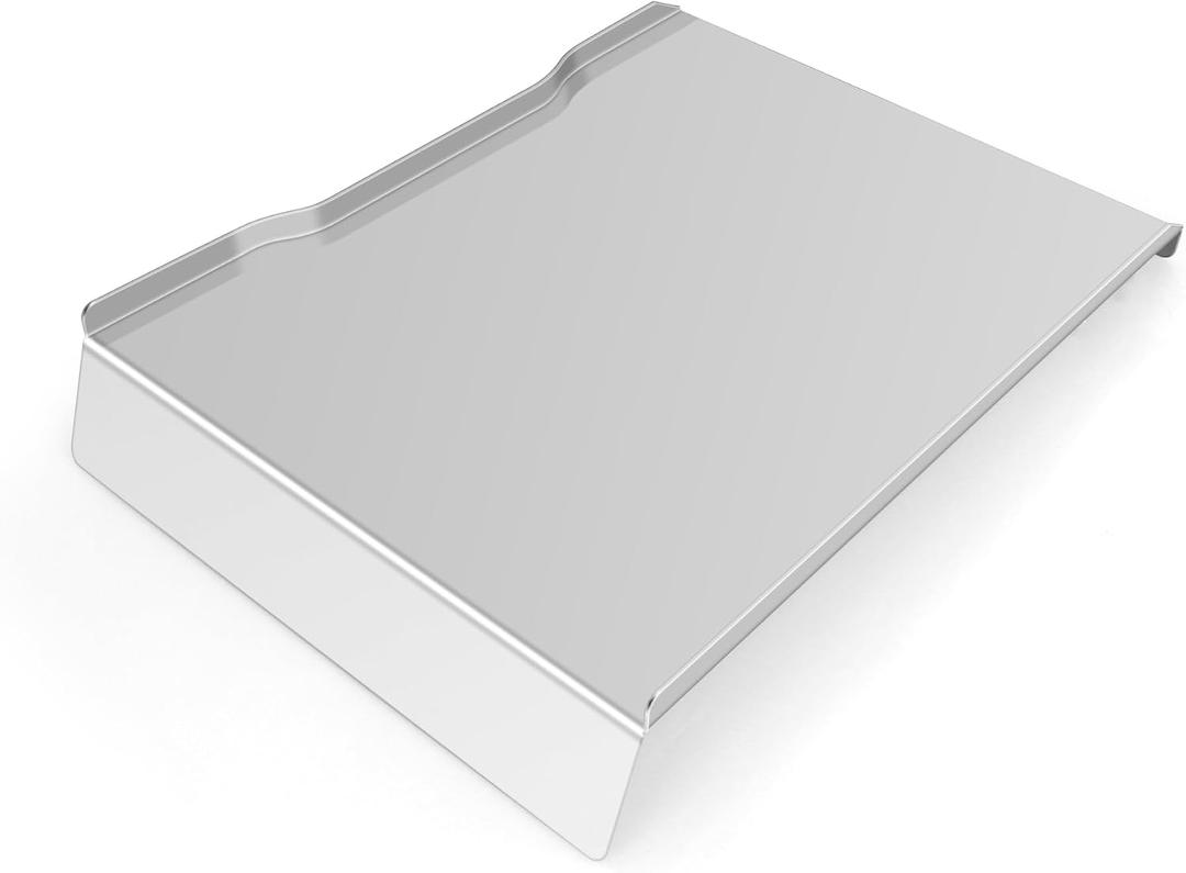 Stainless Steel Drip Pan Heat Baffle Replacement for Traeger Ironwood 650 Series, Drip Tray Compatible with Ironwood 650 Grill/Traeger KIT0438 Pellet Smoker Grills Parts/Drip Tray Liners BAC506