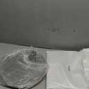 Stainless Steel Round Serving Tray 13.3 Inches Bar Silver Tray 2 Packs