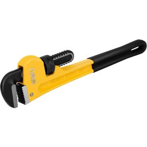 deli Pipe Wrench 14-inch, Heavy Duty Straight Adjustable Wrench, Professional Plumbing wrench tools, for Pipe, Home, Vehicle repair