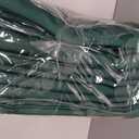 BRILLMAX 10 Pack Hunter Green Tablecloths 70 x 120 Inch for 6ft & 8ft Rectangle Tables - 150 GSM Polyester Fabric, Universal Fit, Water, Stain & Wrinkle Resistant Cloth Cover for Wedding Banquet