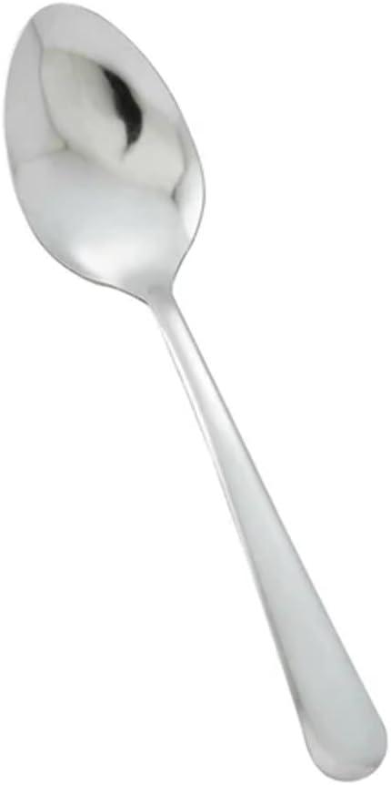 Winco 18/0 Stainless Steel Dinner Spoons, Set of 12, Windsor pattern,Silver