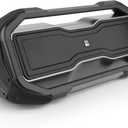 Altec Lansing ROCKBOX XL Wireless Bluetooth Speaker, Portable Waterproof Speaker with 20 Hour Playtime and 5 Illuminating LED Light Modes, Floating Wireless for Indoors and Outdoors (Steel Grey)