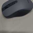 Lenovo WL310 Bluetooth Silent Mouse, Ergonomic, Adjustable DPI, Silent Clicks, Bluetooth 5.0, Portable for Windows, Mac, and Chromebook, Grey