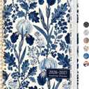 ZOTIA Planner 2026-2027, Jul 2026-Jun 2027 Weekly & Monthly Calendar | Cute Planner Spiral Bound Planning Tool with Tabs and Pocket, Fit for Students & Teacher, 8.5" x 11", Blue Heirloom