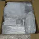 Goodluck 600 Piece Disposable Silver Plates for 100 Guests, Plastic Dinnerware Set of 100 Dinner Plates, 100 Salad Plates, 100 Spoons, 100 Forks, 100 Knives, 100 Cups, Plastic Plates for Party