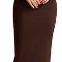 KUTUMAI Corset Lace Long Sleeve Formal Dress Back Slit Bodycon Fall Cocktail Wedding Guest Dresses, XS, Brown