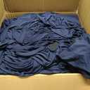 WELMATCH Navy Blue Spandex Chair Covers - 50 PCS Wedding Banquet Events Party Universal Dining Decoration Stretch Elastic Chair Covers Good (Navy Blue, 50)