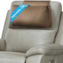 AHUAWA Recliner Headrest Pillow, Adjustable Comfort Neck & Head Support Pillow, Soft Velvet Non-Slip Headrest for Pain Relief & Relaxation, Ideal for Recliner, Couch, Chair, Sofa