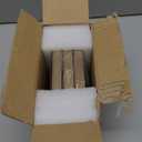 BKABOT 4x6 Picture Frame Set of 3, Brass Metal Photo Frames with HD Glass, Fits 3x5 with Mat or 4x6 without Mat, Wall Hanging and Table Display