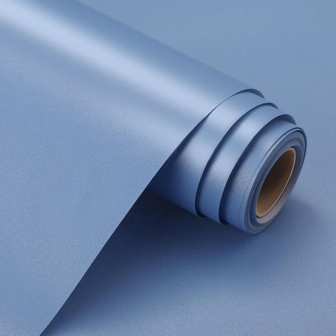 mypartyco Blue Wrapping Paper Roll 30 Inch x 33 Feet Wrapping Paper for Men