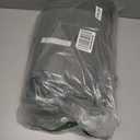 Rinwoc 100% Blackout Curtains 96 inch Length 2 Panels for Living Room, Linen Textured Room Darkening Thermal Insulated Noise Reduction Farmhouse Drapes for Bedroom (W52xL96, Olive)