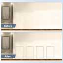 NeatiEase 4 Set Peel and Stick Wall Molding Trim Kit, 16" x24" Premade Wainscoting Panels, Self Adhesive Moulding Panel for Interior Walls Picture Frame