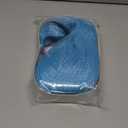 Sky Blue Wig with Bangs Short Light Blue Bob Wig Wavy Curly Wigs Synthetic Hair Wigs (Small Size)