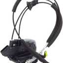 Power Door Lock Actuator Latch Assembly Fits for 08-15 Nissan Rogue Front Left 80501-JM00A, 80501-JM10A 72091