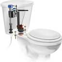 Fluidmaster 400ARHRKP10 PerforMAX Universal High Performance All in One Repair Kit for 2-Inch Flush Valve Toilets, Easy Install