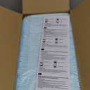 Amazon Basics Leak-Proof Dog and Puppy Potty Training Pee Pads with Quick-Dry 5-Layer Super Absorbent Design, Regular Size 22 x 22 inch, Blue & White, 100 Count