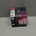 Philips Hue A19 LED Smart Light Bulb - White and Color Ambiance - 60W Indoor Light Bulb - Control with Hue App - Works with Alexa, Google Assistant and Apple Homekit - Pack of 3 