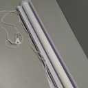 Zebra Roller Shades, Dual Layer Roll Up Blind for Living Room, Semi Sheer Shades Window Privacy Light Control for Day and Night, (Maximum Height 72inch, White Color, Width 30 inch)