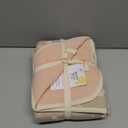 Burt's Bees Baby Reversible Blanket, Nursery, Stroller & Tummy-Time Organic Jersey Cotton Quilted Infant & Toddler Bedding 30" W x 40" L