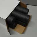 Comfyanno Under Door Draft Stopper - Bottom Door Seal & Gap Filler- Fits 30 to 36 Door, Block Noise, Sound, Air, Bugs, Dust, Easy to Install, Double Side Block, No Adhesive, Black