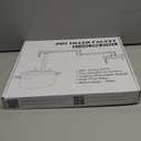 IMLEZON Pot Filler Faucet Stainless Steel Commercial Wall Mount Kitchen Sink Faucet Folding Stretchable with Single Hole Two Handles