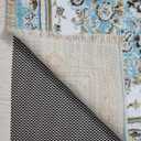 Veken 8x10 Ft Rug Pad Gripper for Hardwood Floors, Non Slip Black Rug Pads for Area Rugs, Thick Rug Grippers for Tile Floors, Under Carpet Anti Skid Mat, Keep Your Rugs Safe and in Place