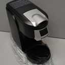 CHULUX Classic Single Serve Coffee Maker for K Cup, One Button Easy Coffee Machine for Office, RV, Travel and Dorm, Black